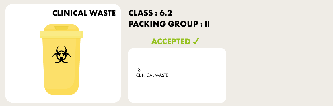 Eurotunnel Freight Dangerous Goods - Clinical Waste