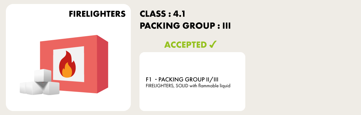 Eurotunnel Freight Dangerous Goods - Firelighters