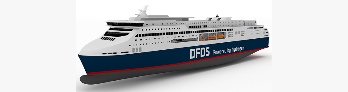 DFDS Europa Seaways Hydrogen Ferry