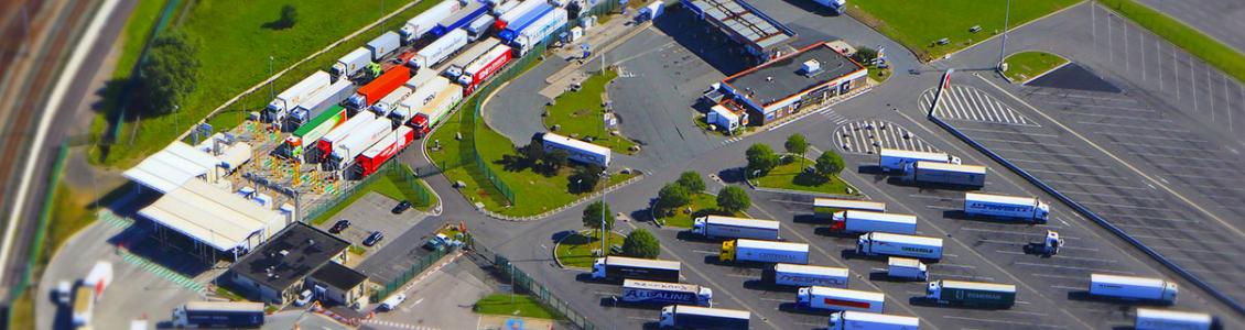 Eurotunnel Coquelles Truck Park